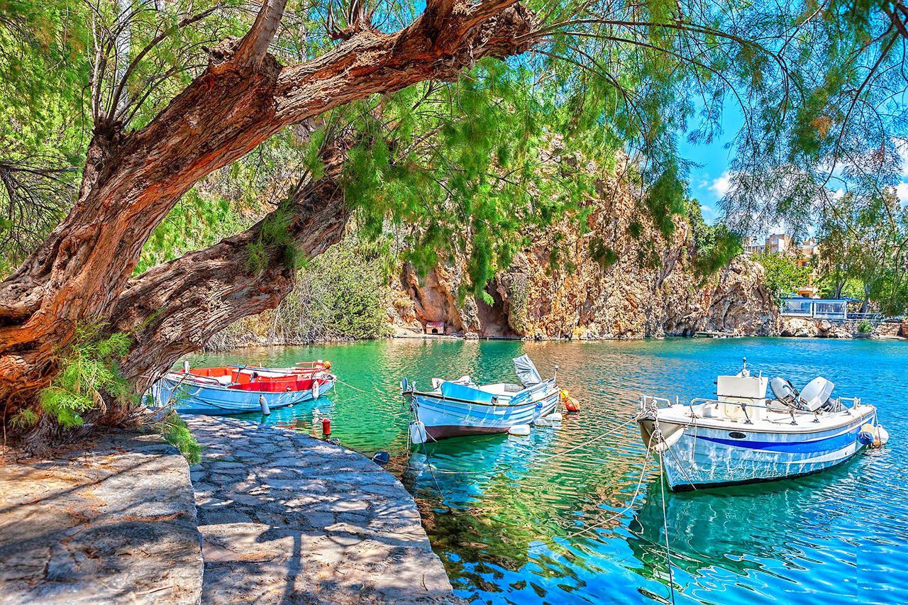Cretan Ivory Villa Agios Nikolaos  Luaran gambar